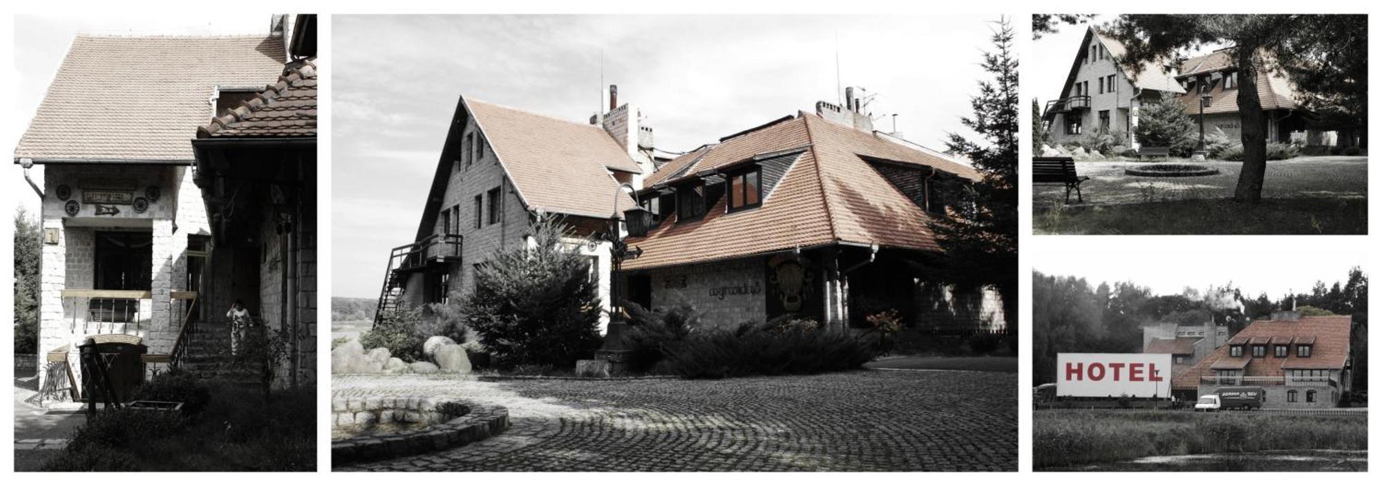 Hotel Wyrwidab Chodzież Kültér fotó